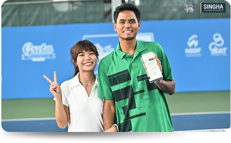 ชนะเลิศประเภทคู่ สิงห์ TATP Tour