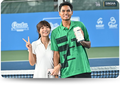 ชนะเลิศประเภทคู่ สิงห์ TATP Tour ครั้งที่ 1/2568 และ รองชนะเลิศประเภทคู่ สิงห์ TATP Tour ครั้งที่ 3/2568